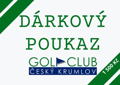 DÁRKOVÁ POUKÁZKA V HODNOTĚ 1500 KČ