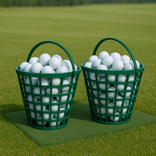 Míče na Driving Range - 2 koše